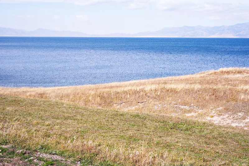 Tricolor Sayram Lake